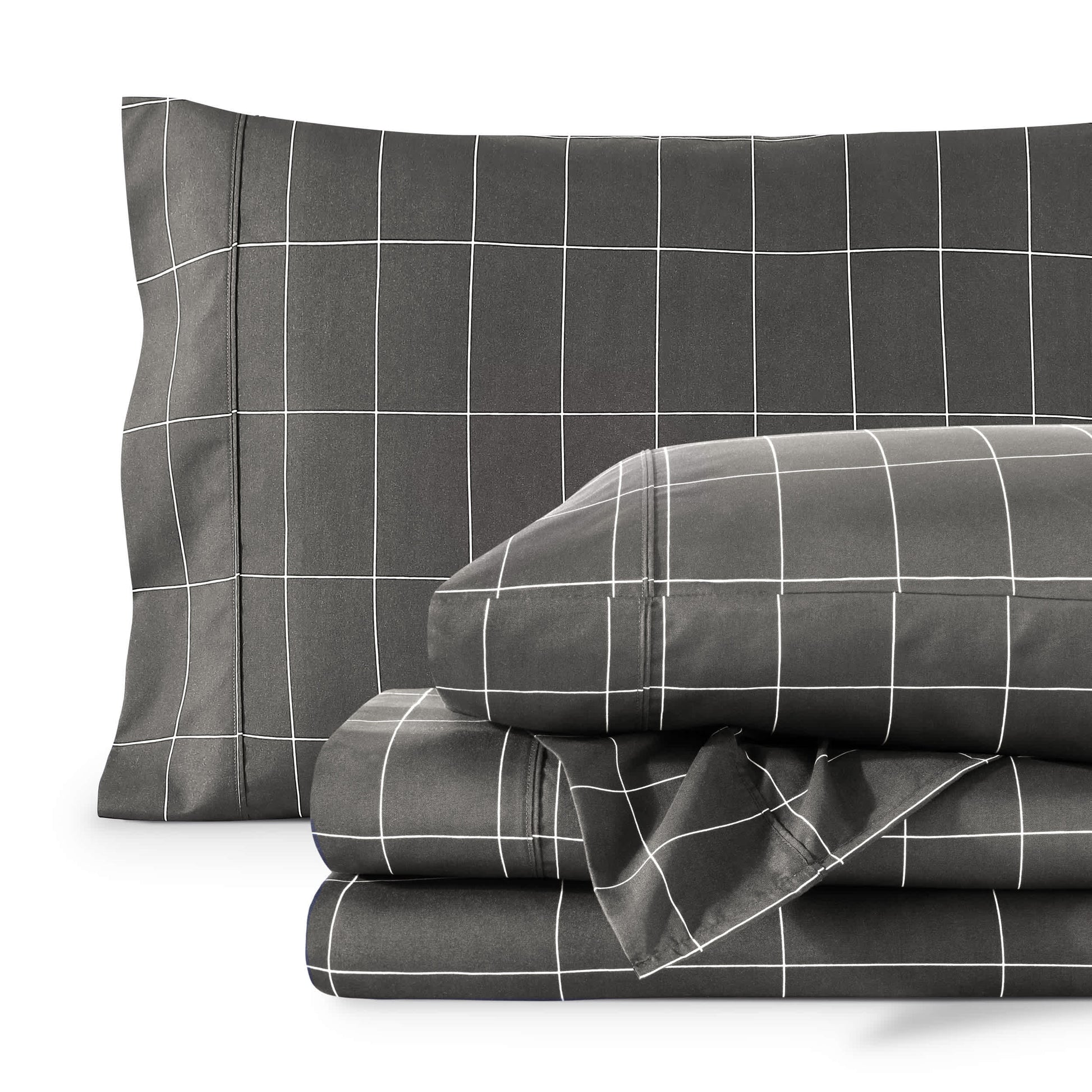 Grid - Grey/White-