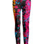 Fuchsia and Multicolor Geometric
