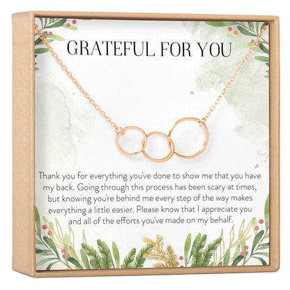 Thank You Necklace, Multiple Styles