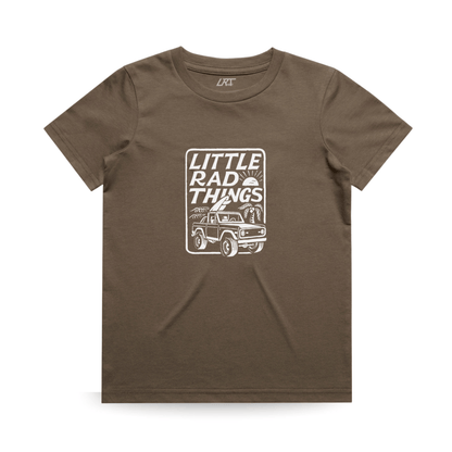 The Bronco Little Rad Things Tee - Brown