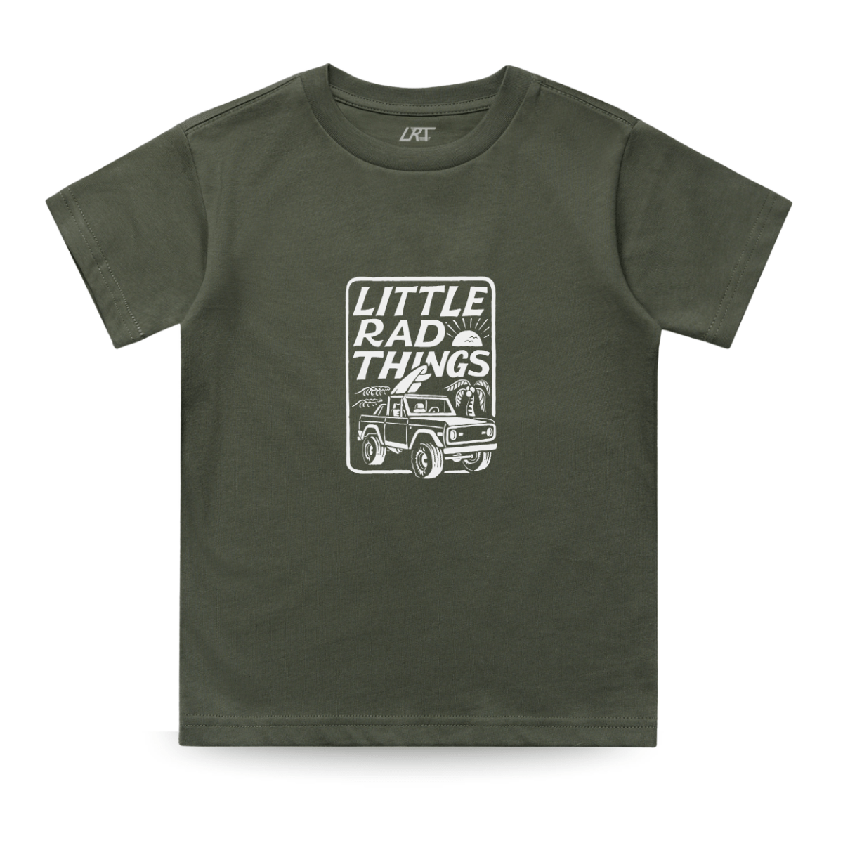 The Bronco Little Rad Things Tee - Olive