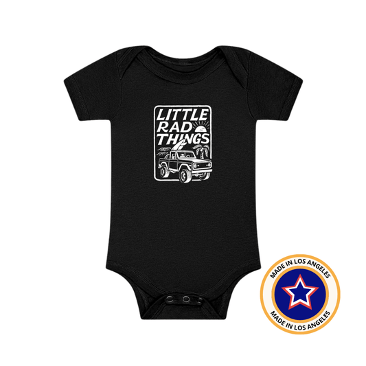 The Bronco Lrt Onesie - Black