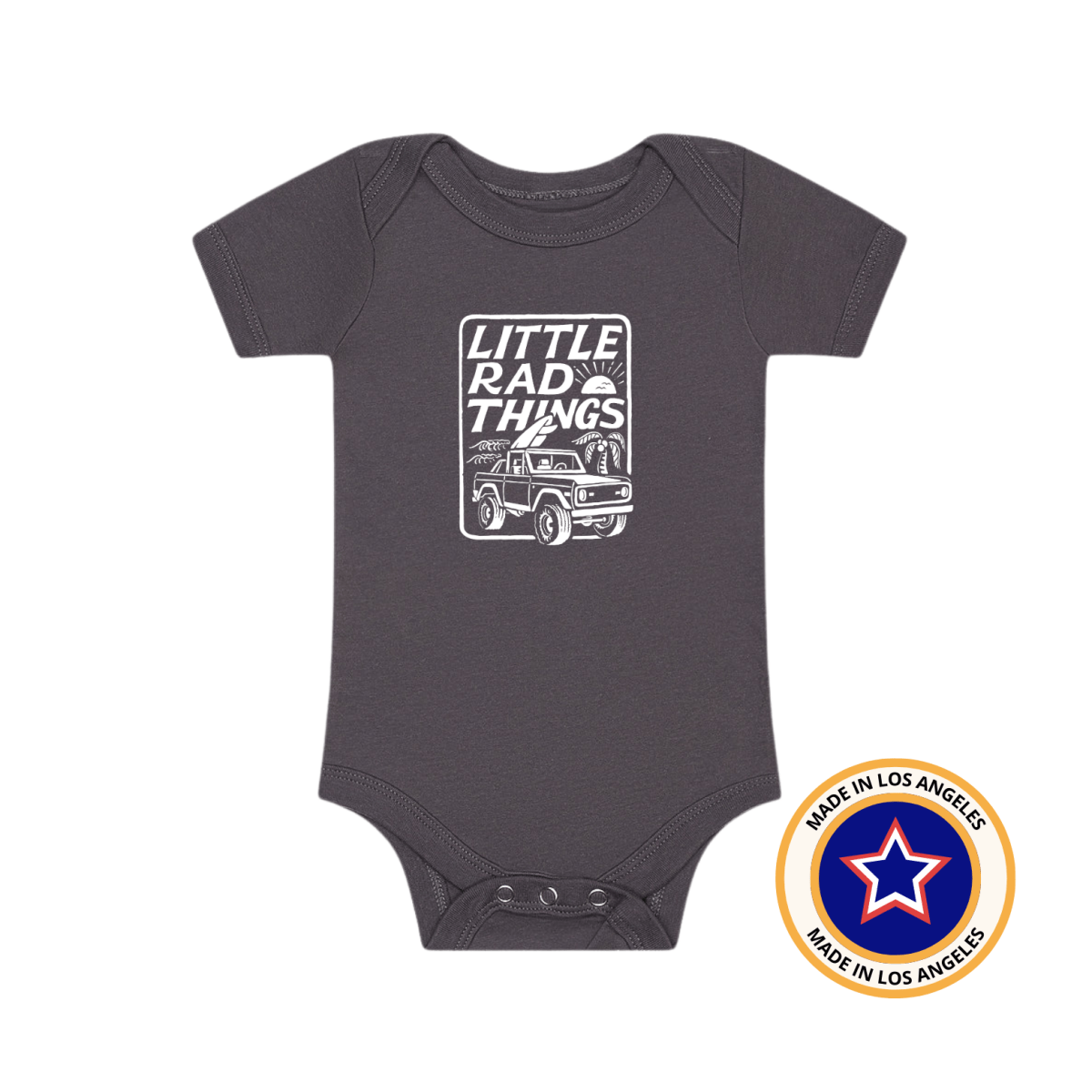The Bronco Lrt Onesie - Grey