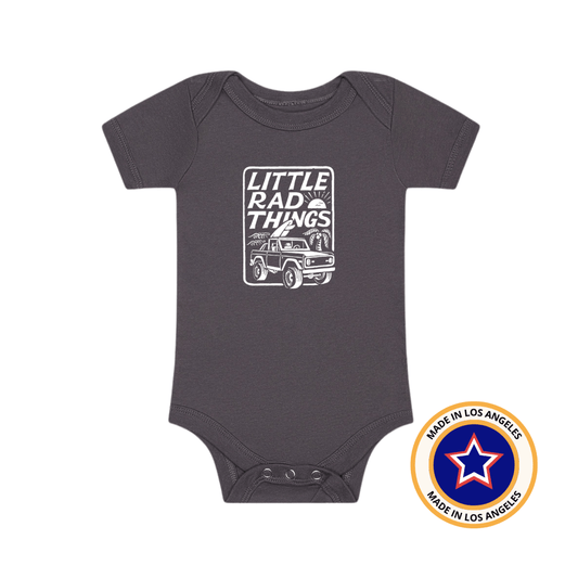 The Bronco Lrt Onesie - Grey