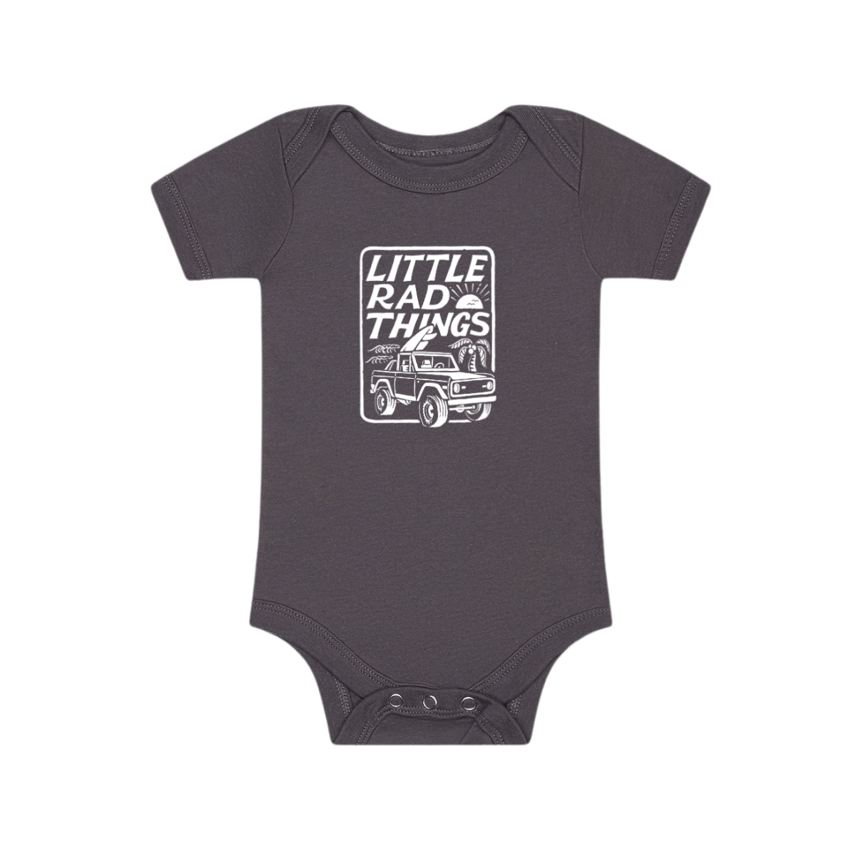 The Bronco Lrt Onesie - Grey