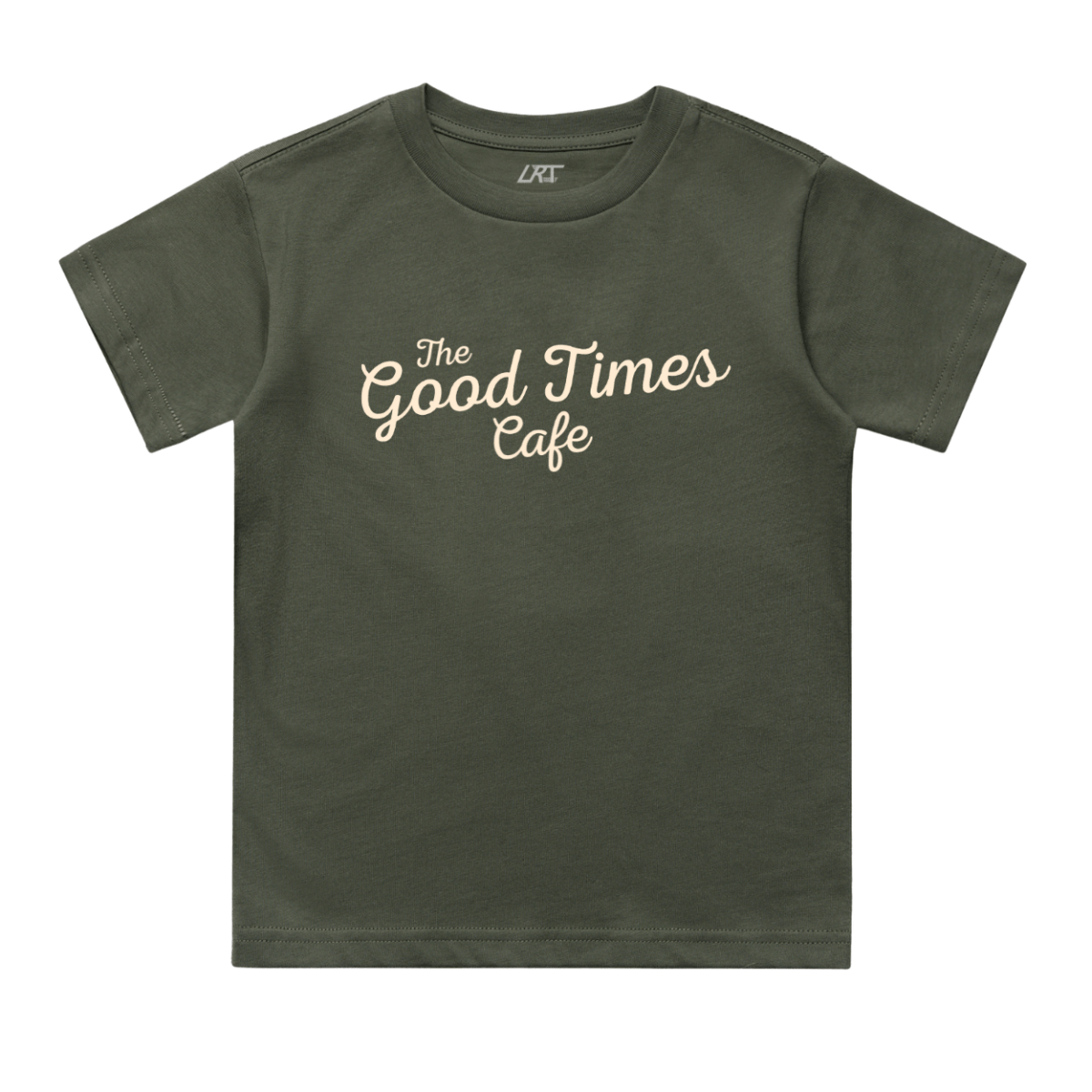 The Good Times Cafe Tee - Olive
