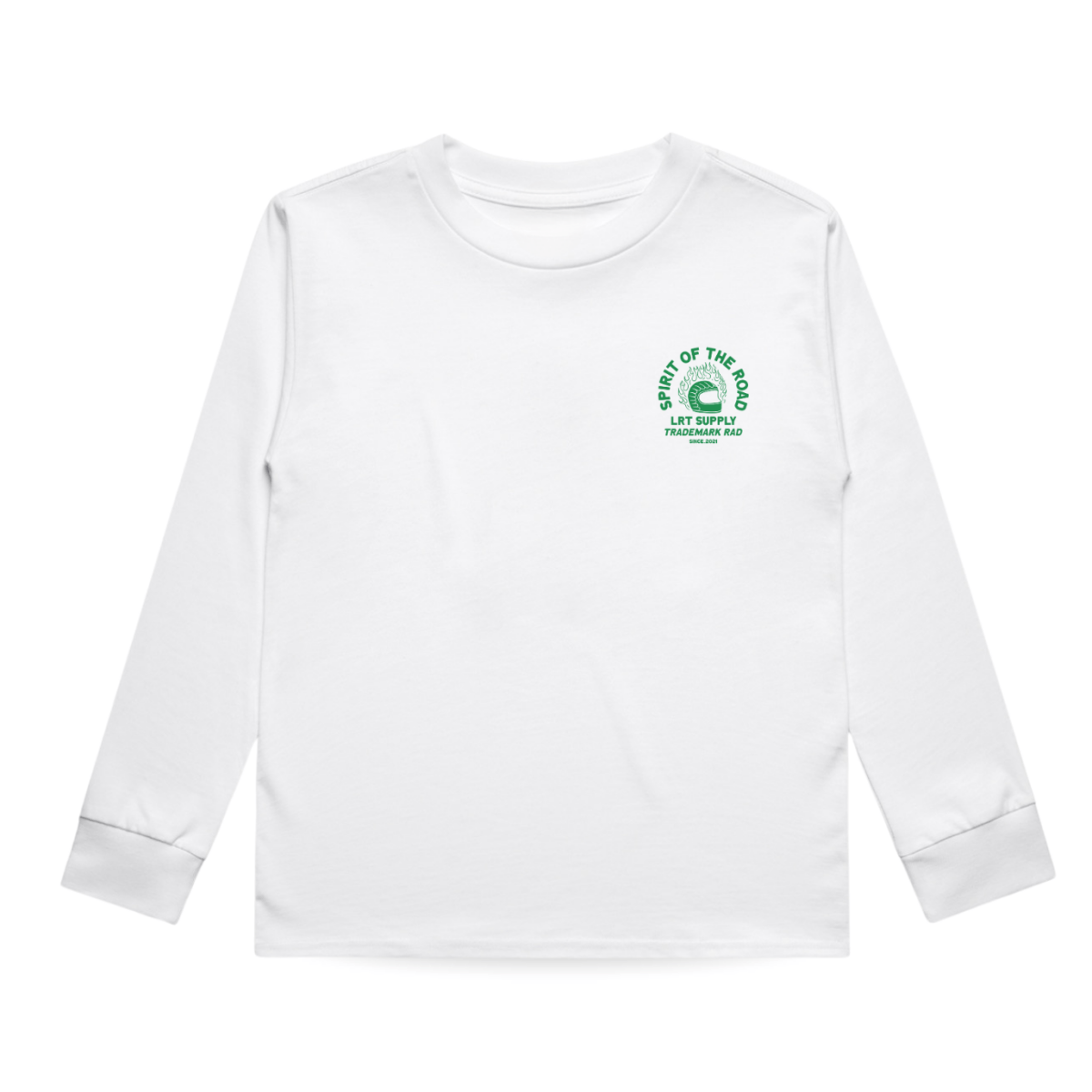 The Spirit Rider Long Sleeve Tee - White