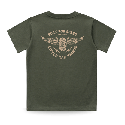The Winged Mechanic Tee - Cypress