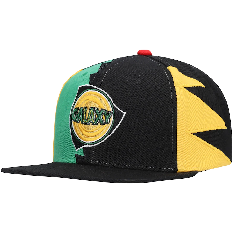 Men's Mitchell & Ness Mls Jersey Hook Snapback Galaxy