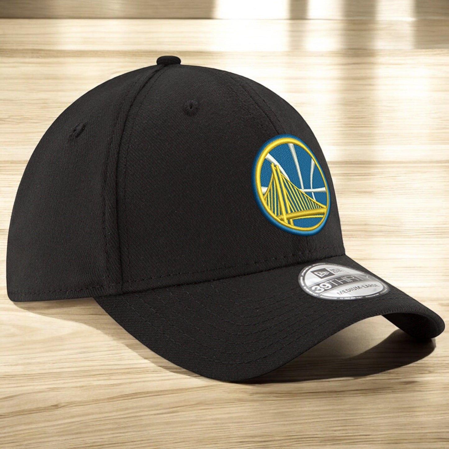 Men's New Era NBA 39Thirty Stretch Fit Cap - Golden State Warriors