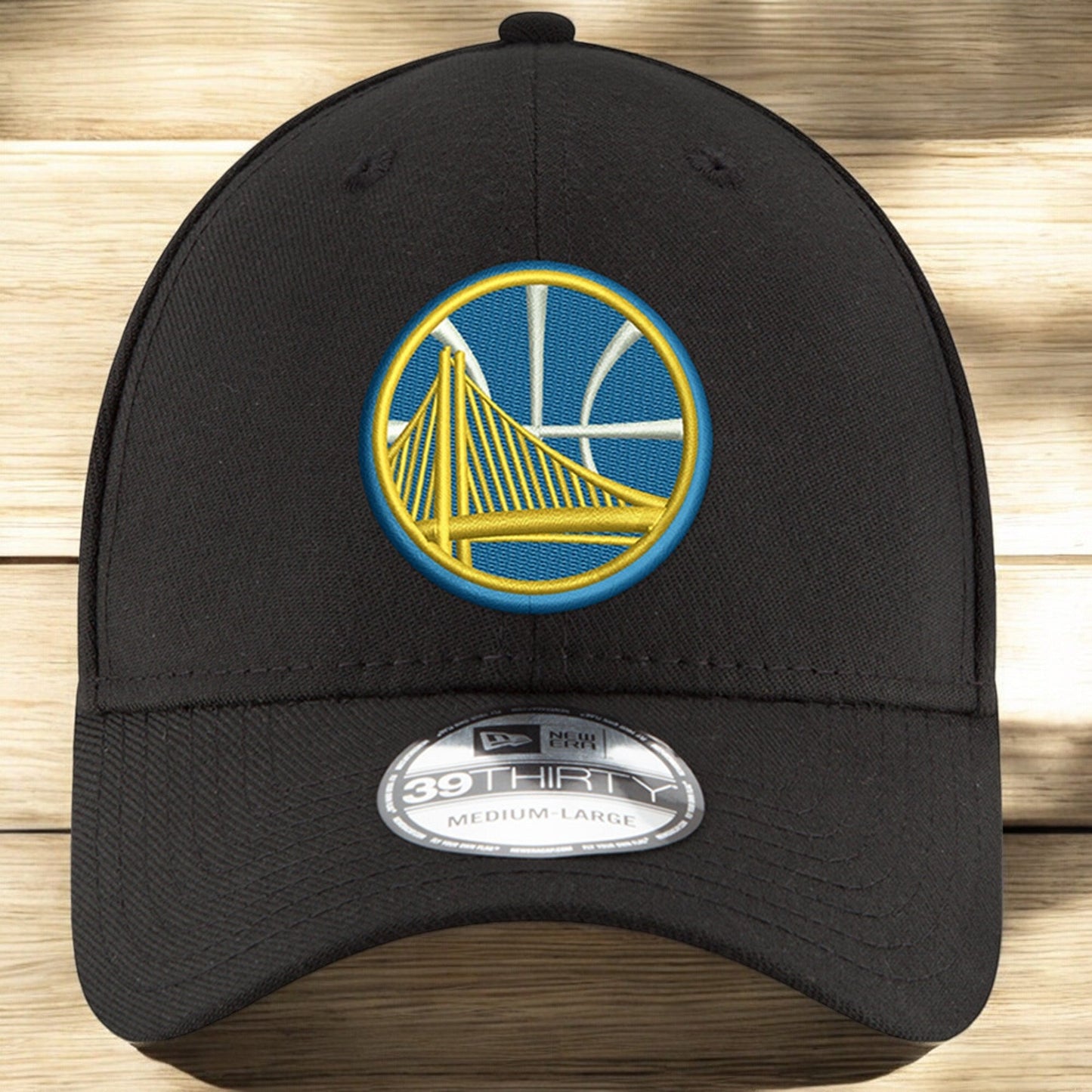 Men's New Era NBA 39Thirty Stretch Fit Cap - Golden State Warriors