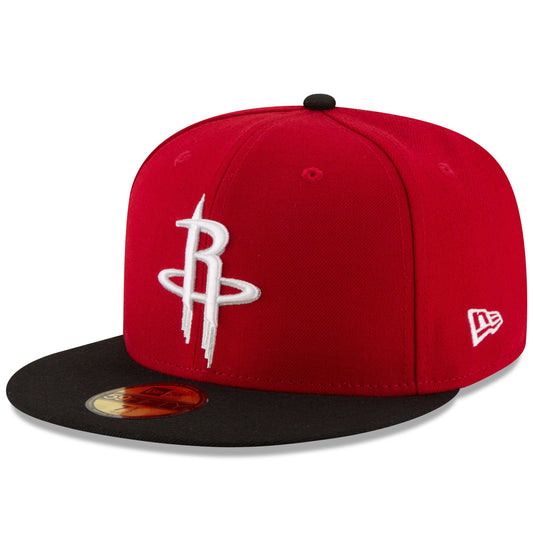 New Era Men's NBA 59Fifty Fitted Cap Houston Rockets Hats