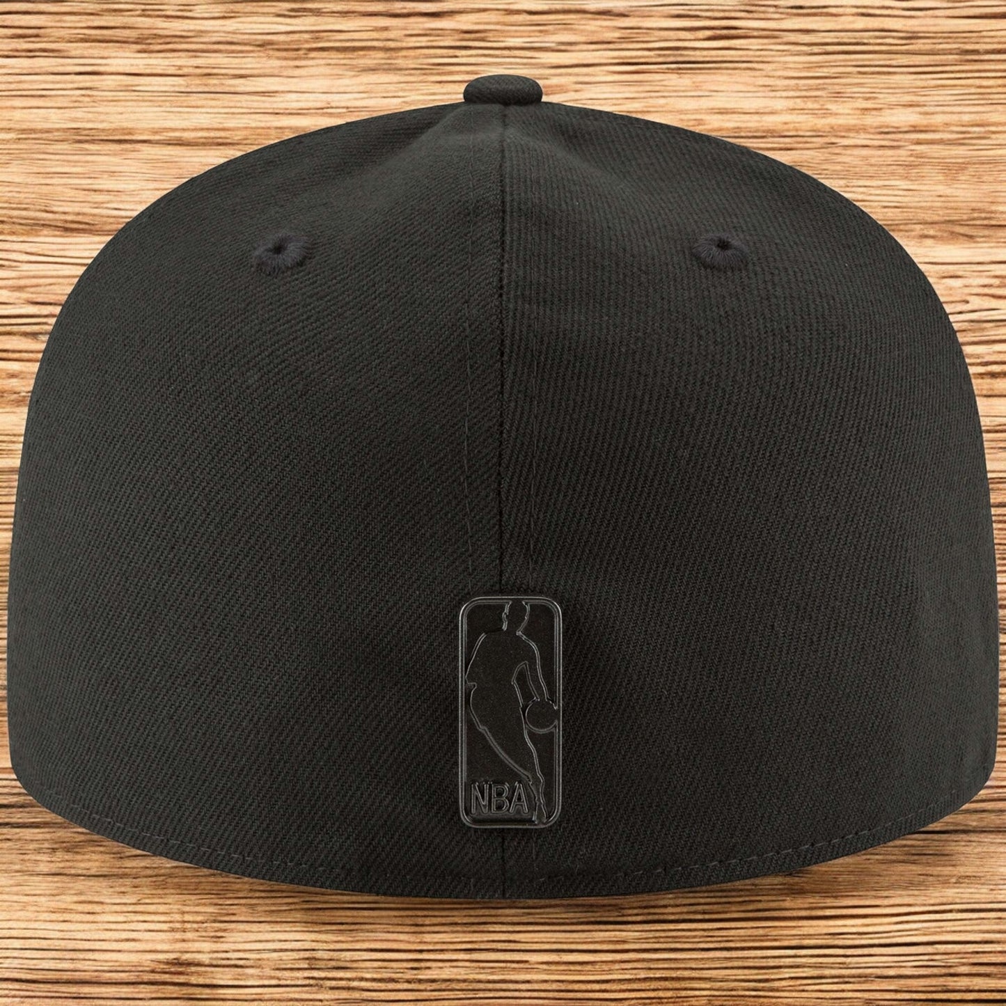 Men's New Era NBA Gs Warriors Logo Sleeked Finish 5950 Fitted - Black