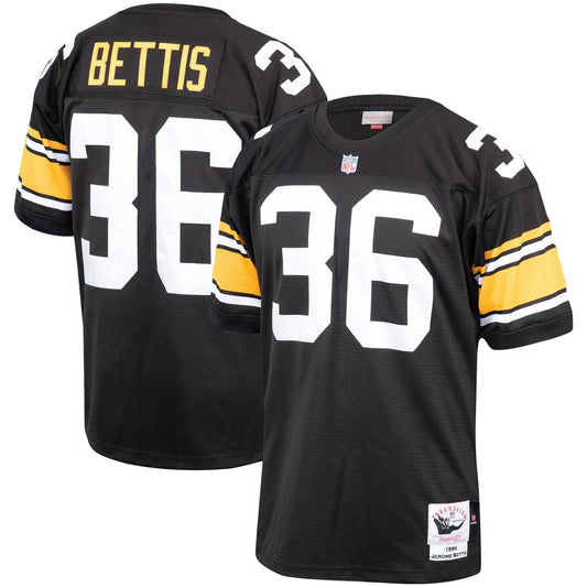Mitchell & Ness Men's NFL Authentic Jersey Pittsburgh Steelers 96 Jerome Bettis