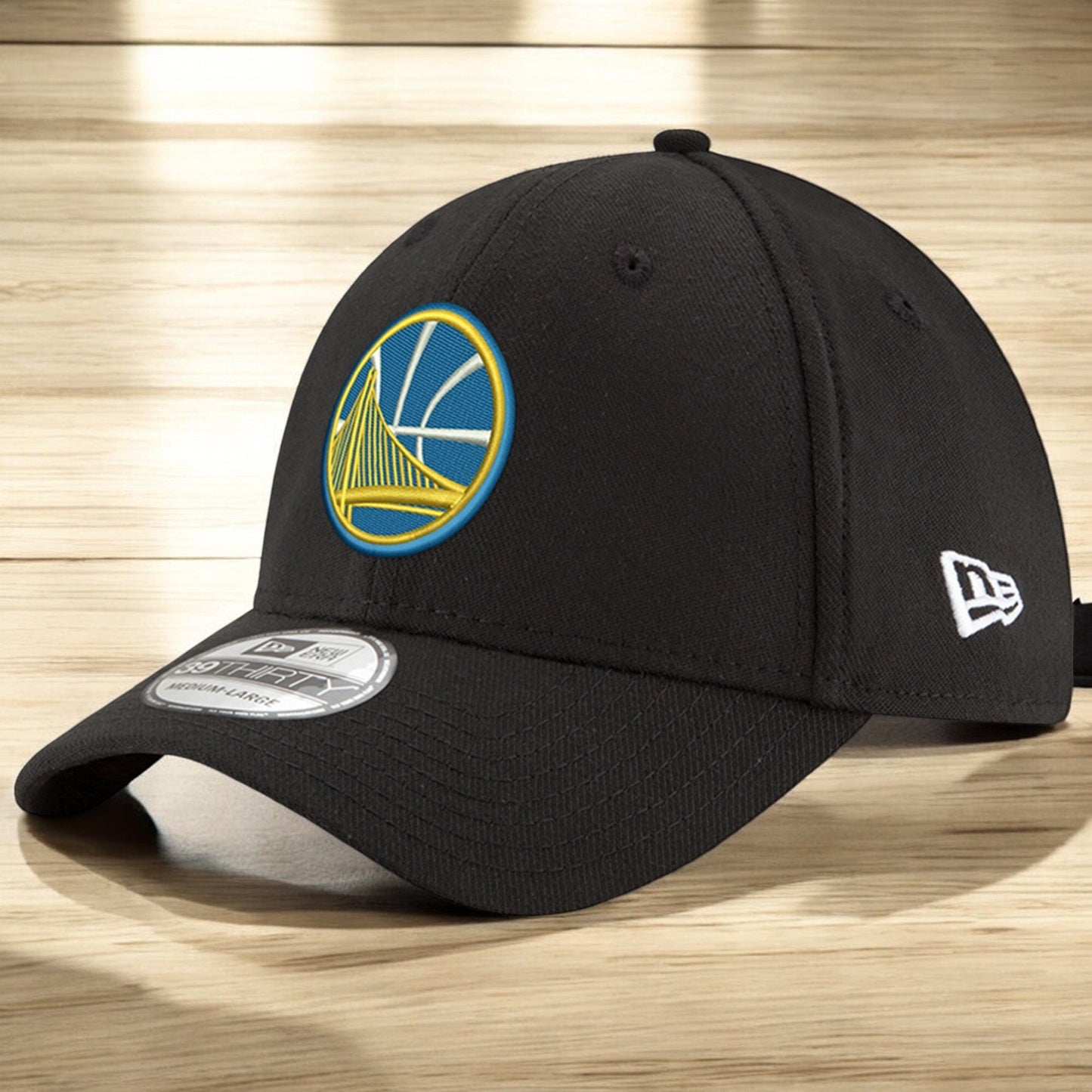 Men's New Era NBA 39Thirty Stretch Fit Cap - Golden State Warriors