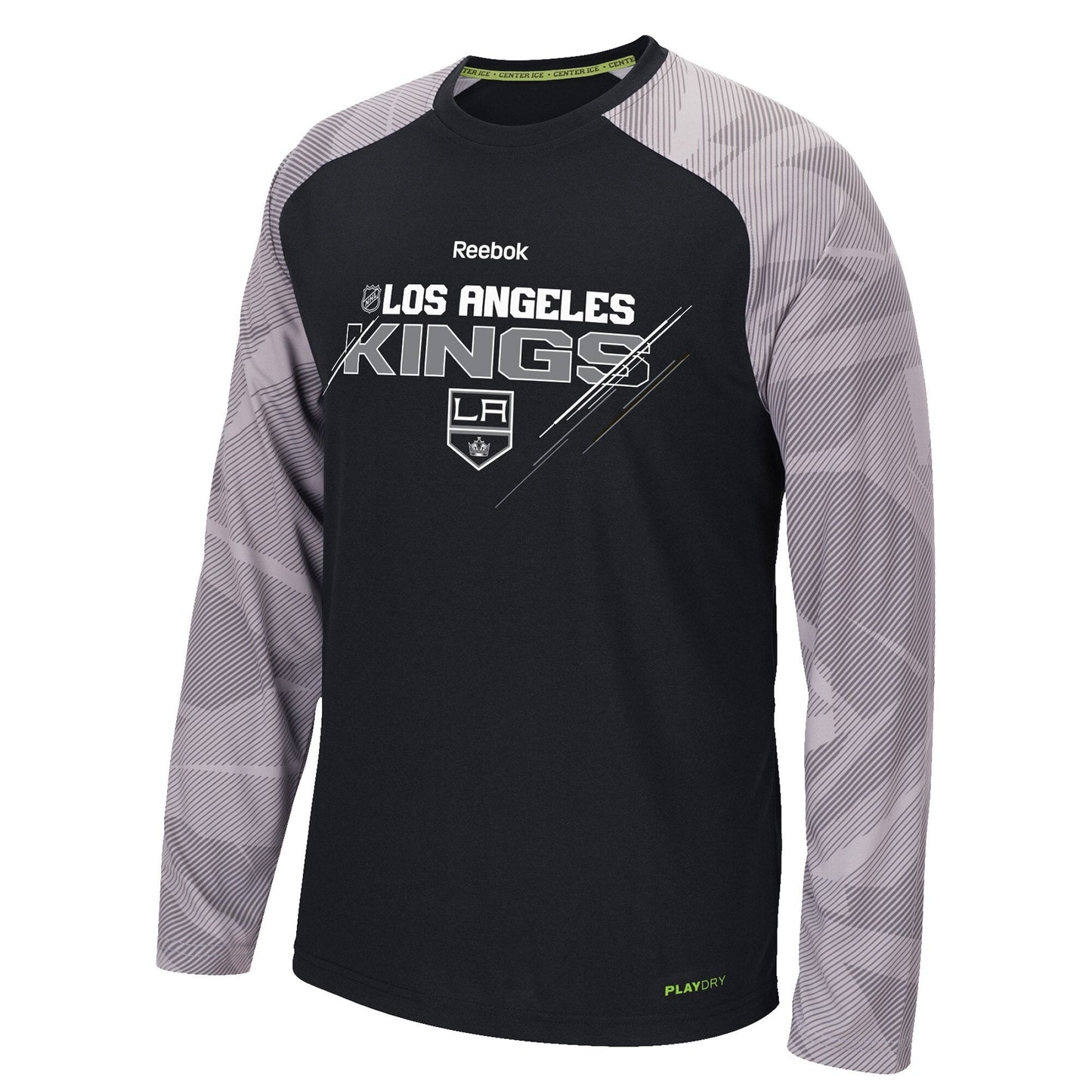 Reebok Men's NHL La Kings Performance Long Sleeve Tee