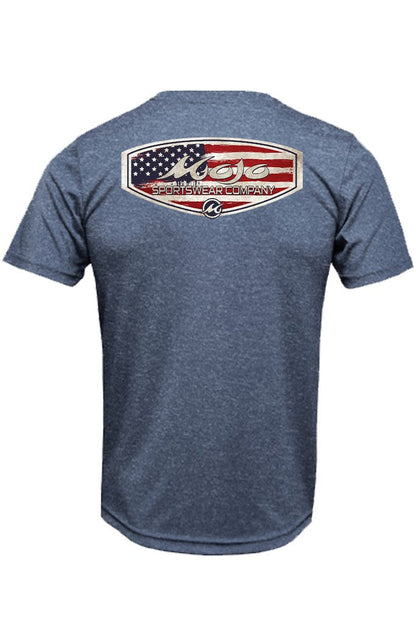 Men's SoWAL Sun Jersey Patriot Crest Short Sleeve