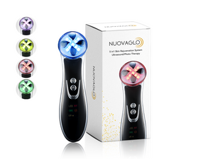 NUOVAGLO™ Radiance Renewal Duo: Anti-Aging Device + 24K Bee Venom Serum