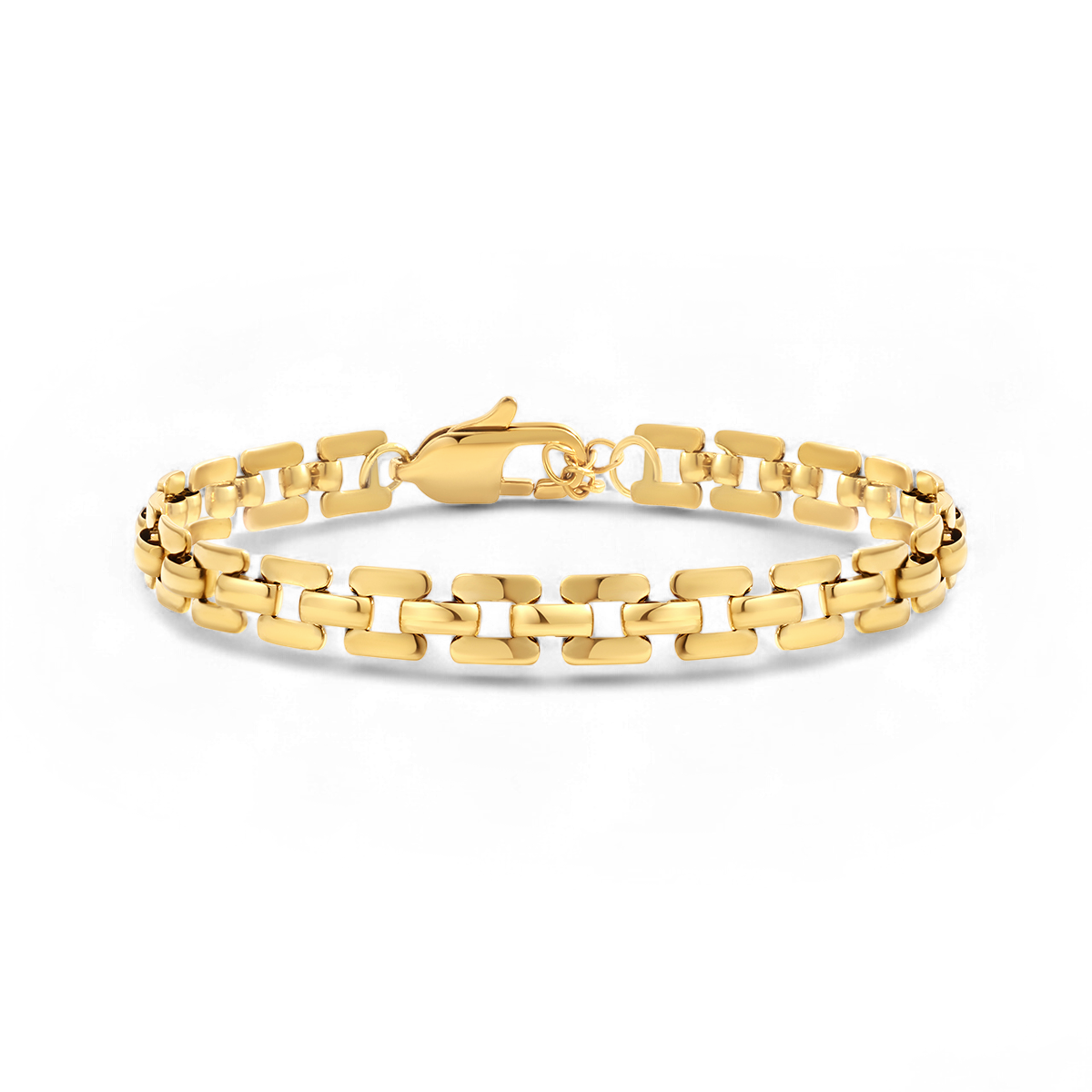 Mint & Lily Timepiece Link Chain Bracelet