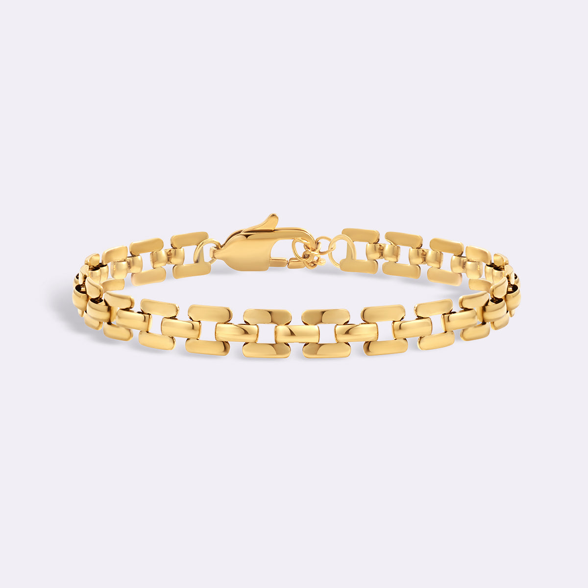 Mint & Lily Timepiece Link Chain Bracelet
