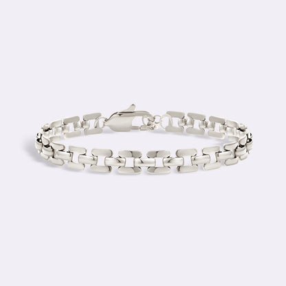 Mint & Lily Timepiece Link Chain Bracelet