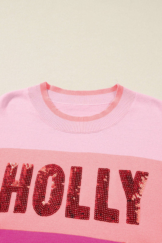 Threaded Pear Elizabeth Jolly Color Block Sweater
