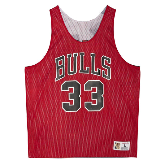 Men's Mitchell & Ness Reversible Mesh Tank Bulls Scottie Pippen