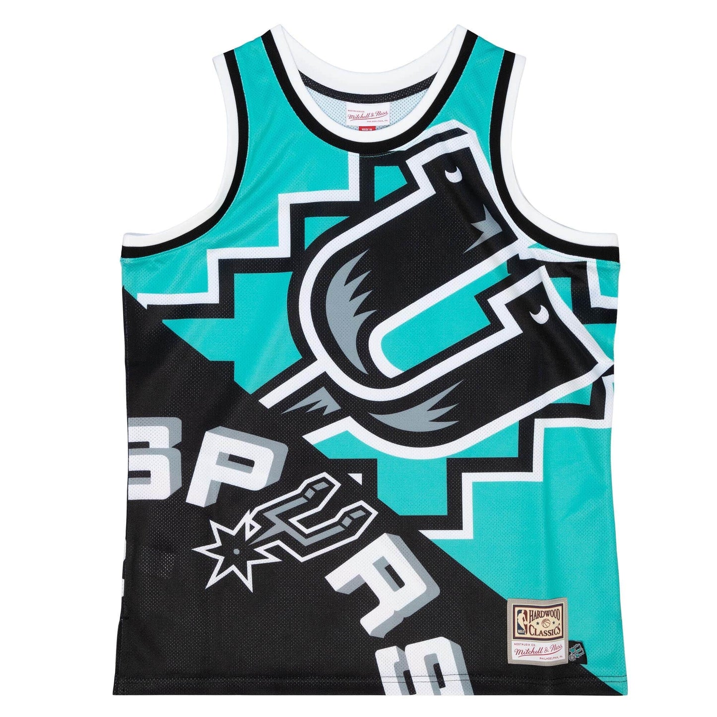 Mitchell & Ness NBA Big Face Fashion Tank 5.0 San Antonio Spurs