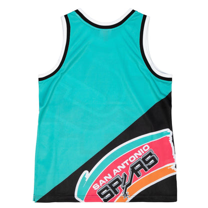 Mitchell & Ness NBA Big Face Fashion Tank 5.0 San Antonio Spurs