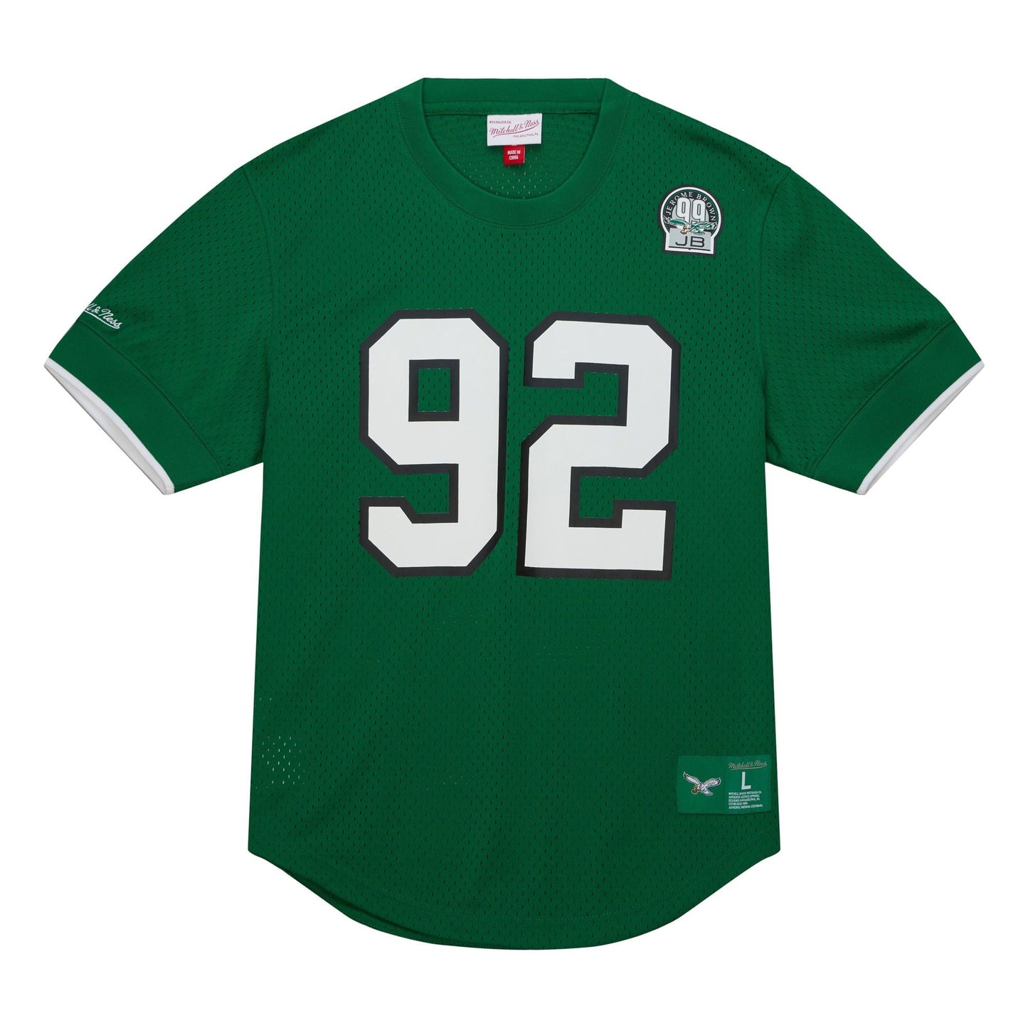 Mitchell & Ness Men's NFL N&N Mesh Crewneck Eagles 2003 Reggie White
