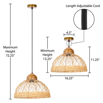 Natural/Brown/Brass-