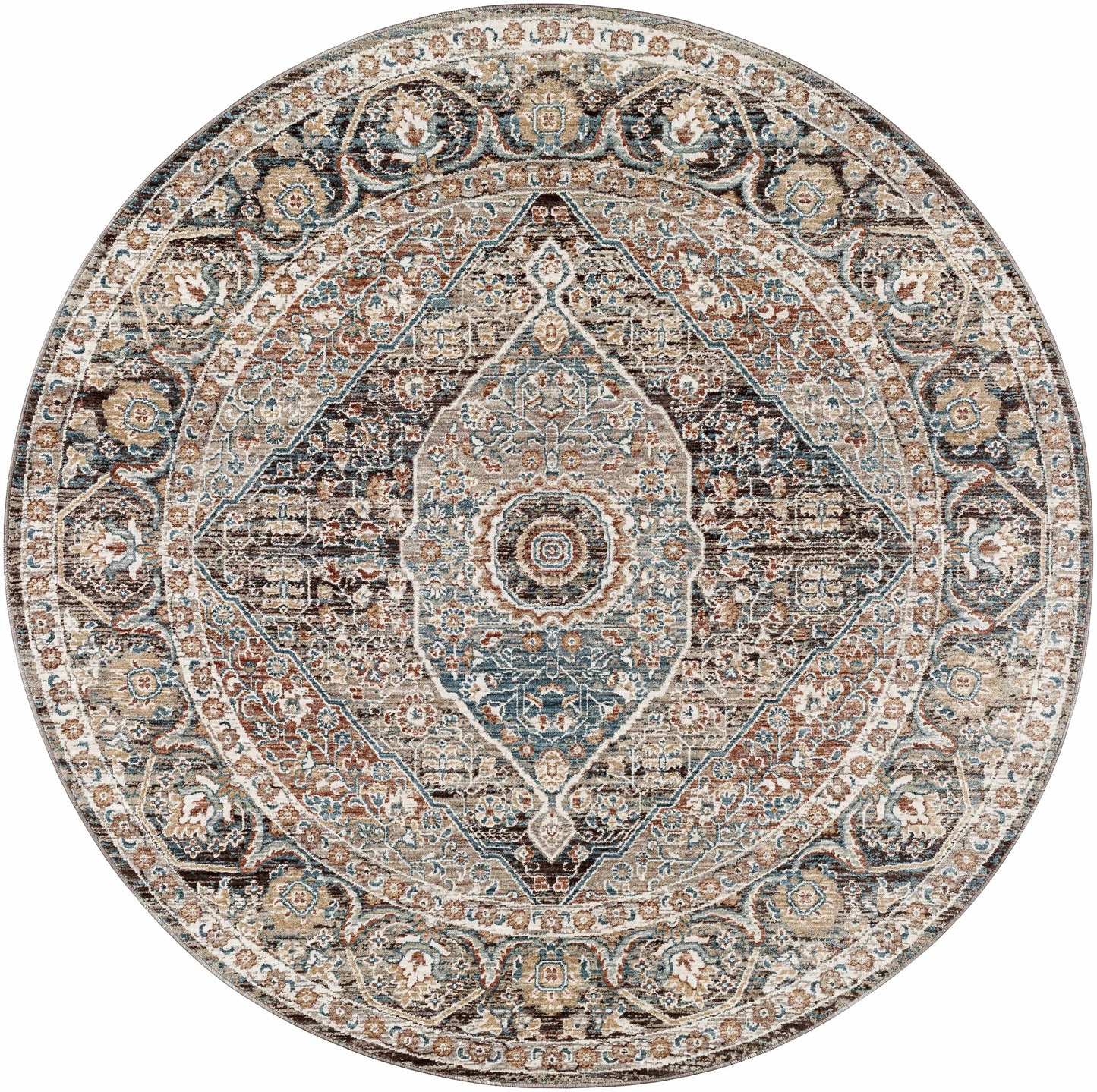 Baychester Brown Area Rug - Clearance