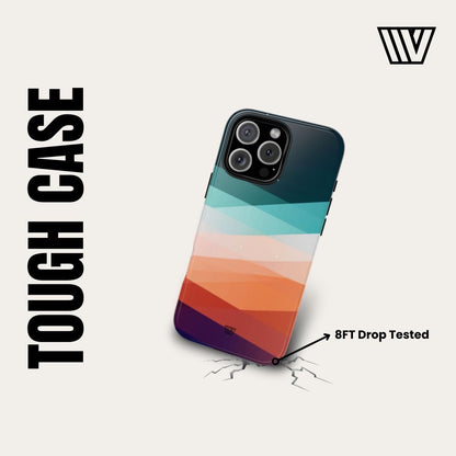 GREEN RETRO FLOWERS | Tough Phone Case