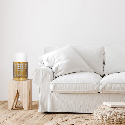 Gold/ White-