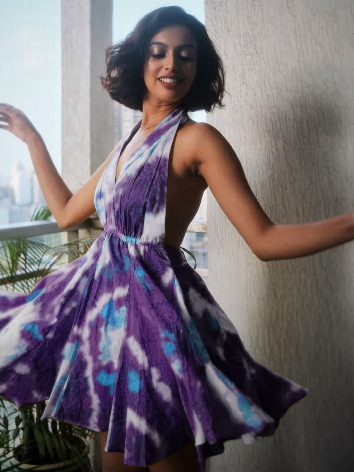 purple flowy short dress Purple Flowy Mini Dress Lilac Flowy Top Outfits Cornell Mini Dress Lilac Thats So Fetch UK