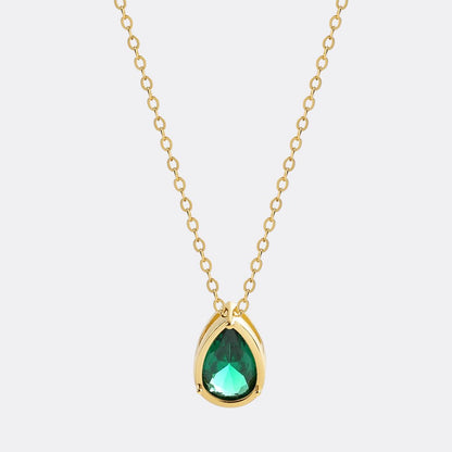 Mint & Lily Diamond Teardrop Necklace