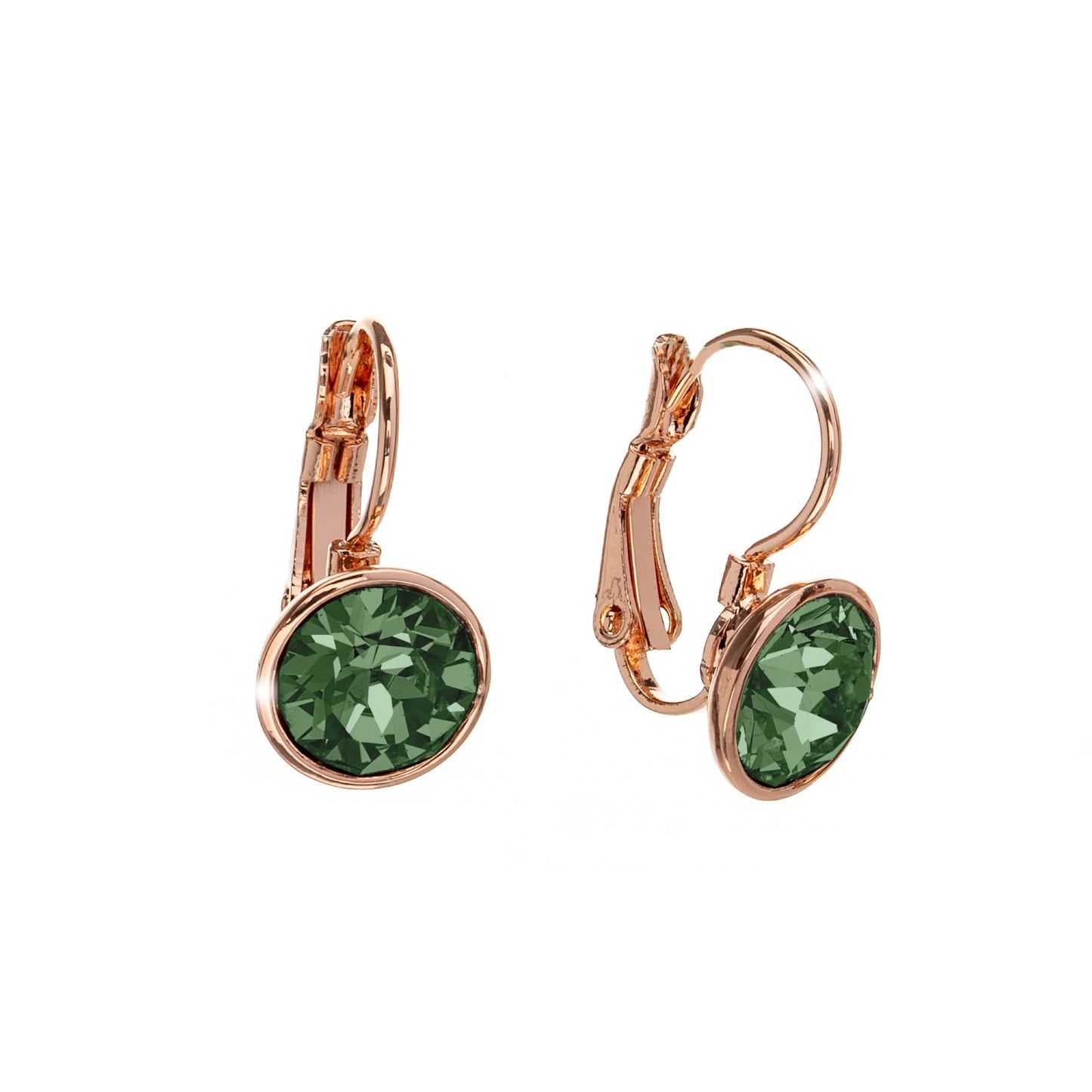 Rose Gold Emerald-
