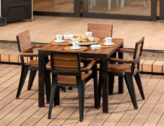 Black / Teak Brown-