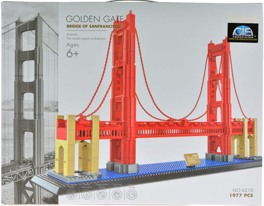 The Golden Gate Bridge Brick Set San Fransisco California
