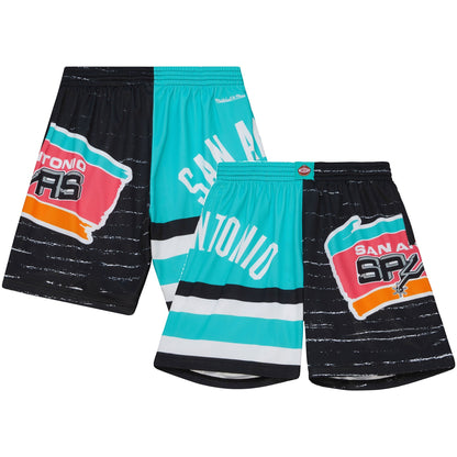 Mitchell & Ness Men's NBA Jumbotron 3.0 Shorts Spurs
