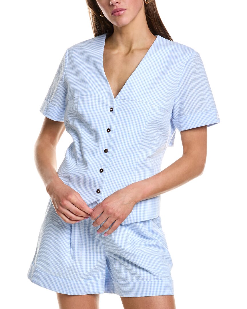 BLUE/WHITE GINGHAM-