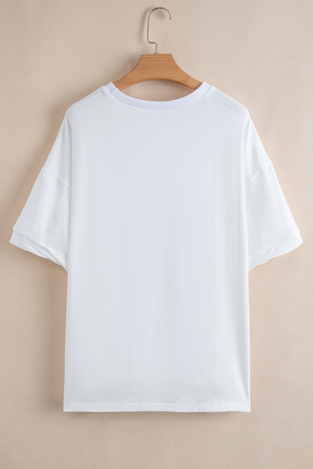 Threaded Pear Stars & stripes sequin Loose Tee