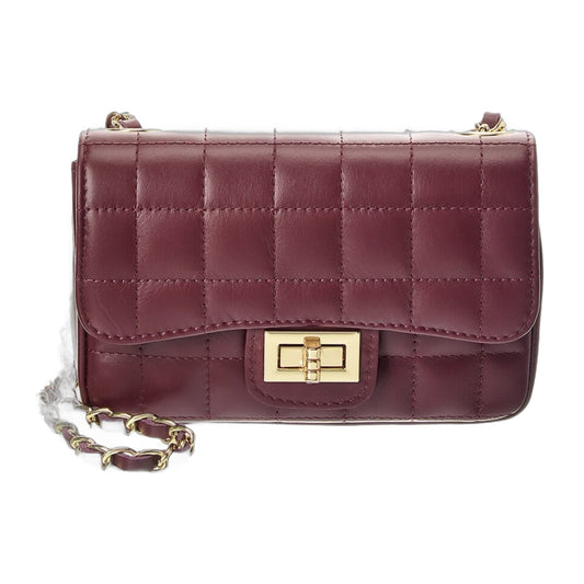 Isabella Rossetti Evelyn Leather Quilted Crossbody