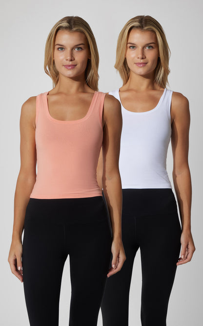 2 Pack Airlite Cotton Pure Love Tank Top
