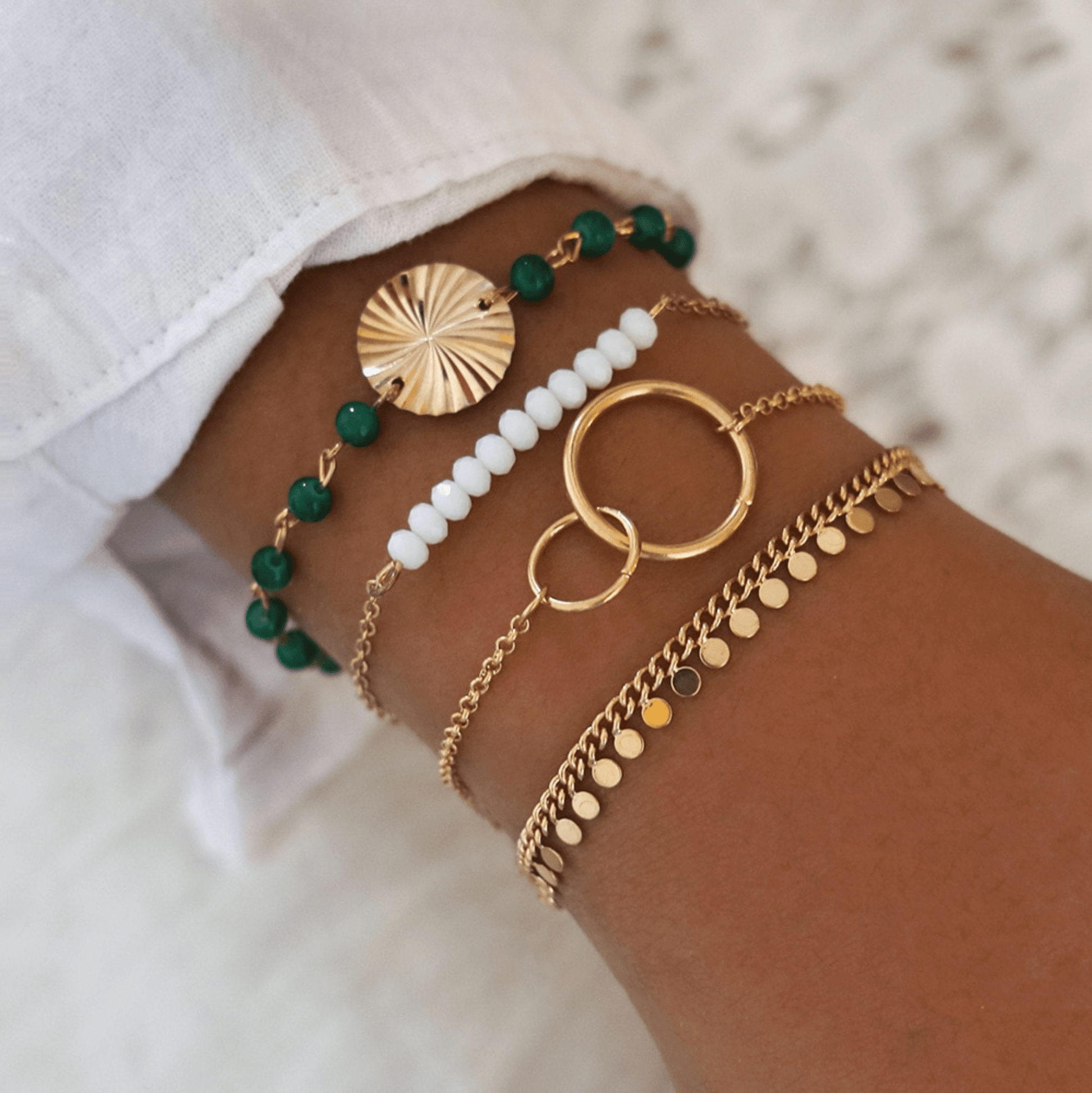 Green / Gold-