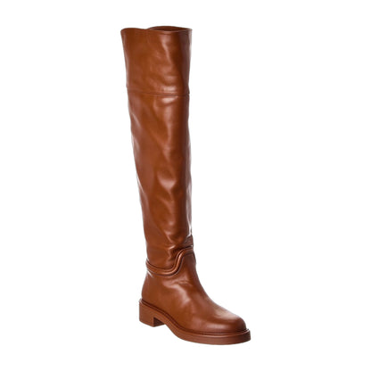 Stuart Weitzman Celia Leather Over-The-Knee Riding Boot