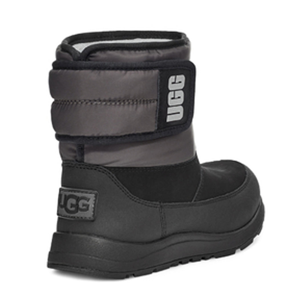 UGG K Toty Weather Snow, Black/Charcoal, 4.0
