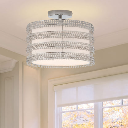 Silver/White-