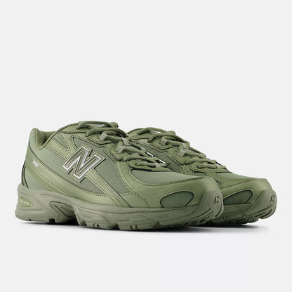 New Balance Mens 740 Dark Olivine Khaki