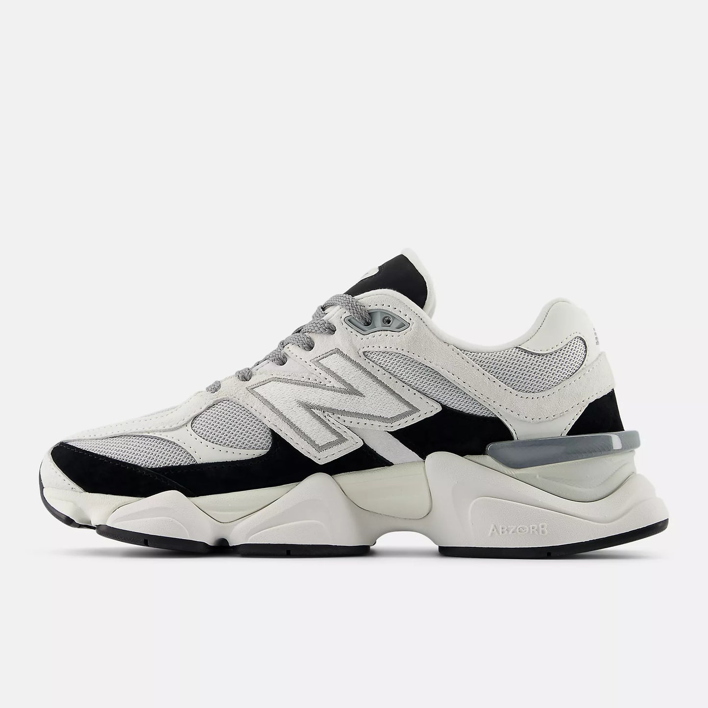 New Balance Mens 9060 Grey Jet Black